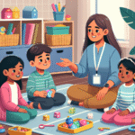 Kako razviti kreativne igre za decu kao dadilja?