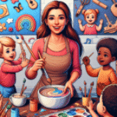 Kako razvijati kreativnost kroz igru kao dadilja?