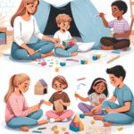 Kako razviti kreativne igre za decu kao dadilja?