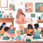 Kako razvijati kreativnost kroz igru kao dadilja?